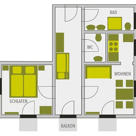 Hus24 شقة فندقية 3*